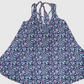 URB Vestido estampado mini print para niña. Talla 10