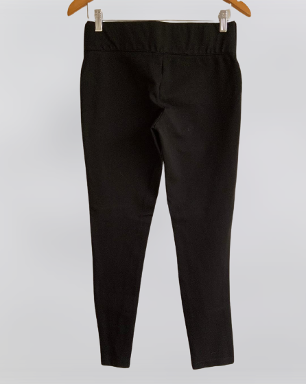 ZARA TRAFALUC Pantalón Leggins con cierres en costados. Talla L