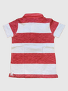 CARTERS Camiseta polo estampada a rayas para niño. Talla 4