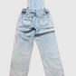 WANNA Overall en denim lavado claro. Talla 6