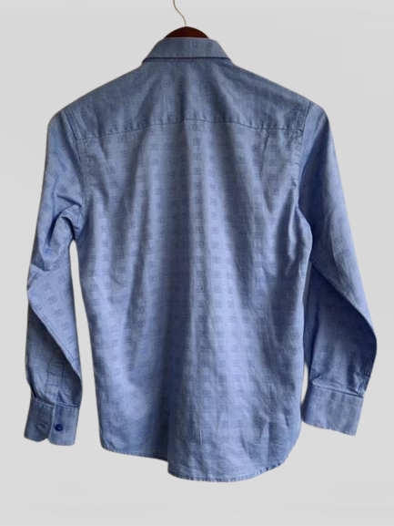 ROBERT GRAHAM Camisa manga larga para niño. Talla 10/12