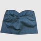 TOP En lycra strapless. talla S*