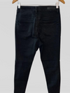 DENIMLAB Pantalón cinco bolsillos en dril negro. Talla 10