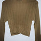 DAHLA Sweater cerrado con nudo. Talla M