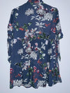 AGUSTINA Bluson camisero estampado flores. Talla S