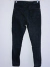 SYBILLA Pantalón cinco bolsillos skinny negro. Talla 6