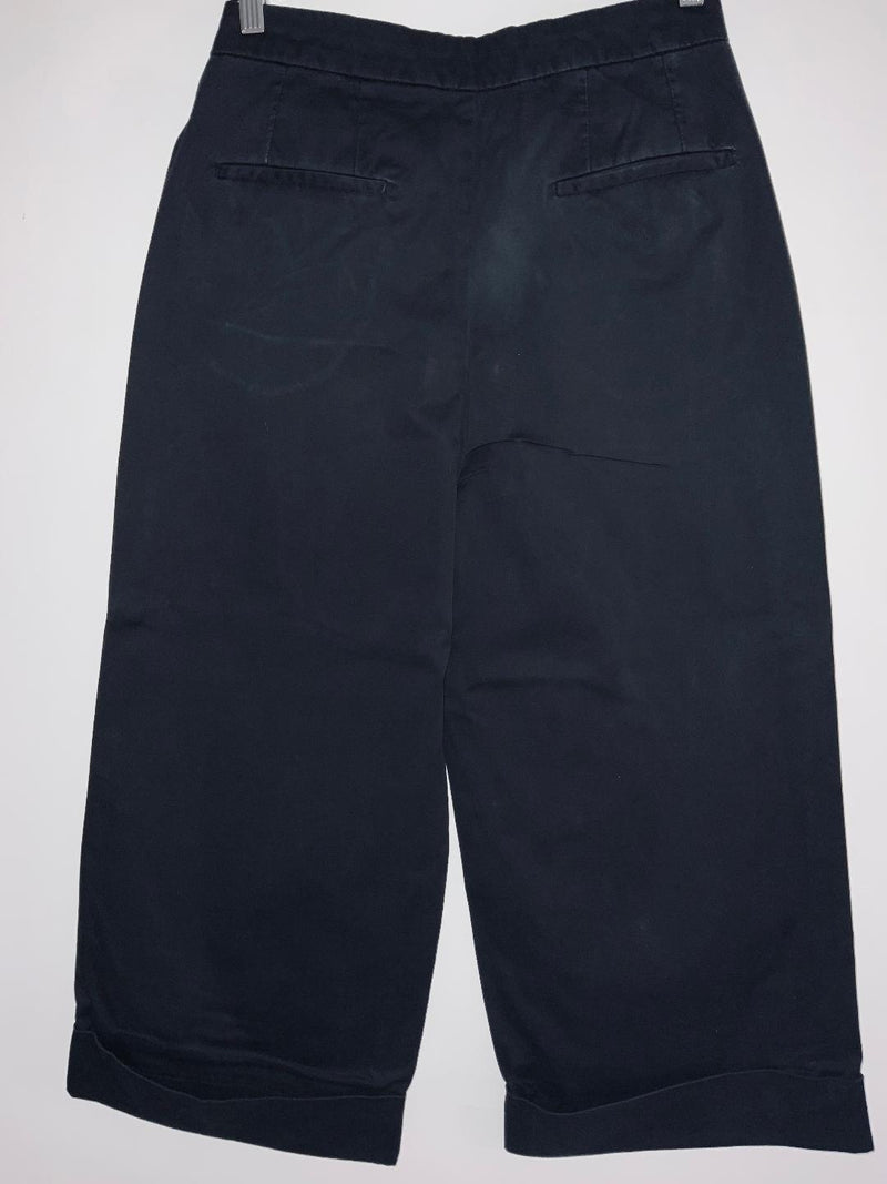 MASSIMO DUTTI Pantalón capri bota recta. Talla 10 ( M )