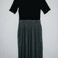 MANGO Vestido Midi con corte. Talla 4 ( XS )