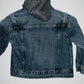 GAP KIDS Chaqueta en denim con capota. Talla XS ( 4/6 )
