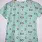 CAMISETA En lycra estampada. Talla S/M*
