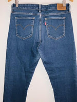 LEVIS Jean cinco bolsillos ref 715 Bootcut. Talla 30 ( 10 )