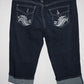 TOUCH ME Bermuda larga en índigo. Talla 9