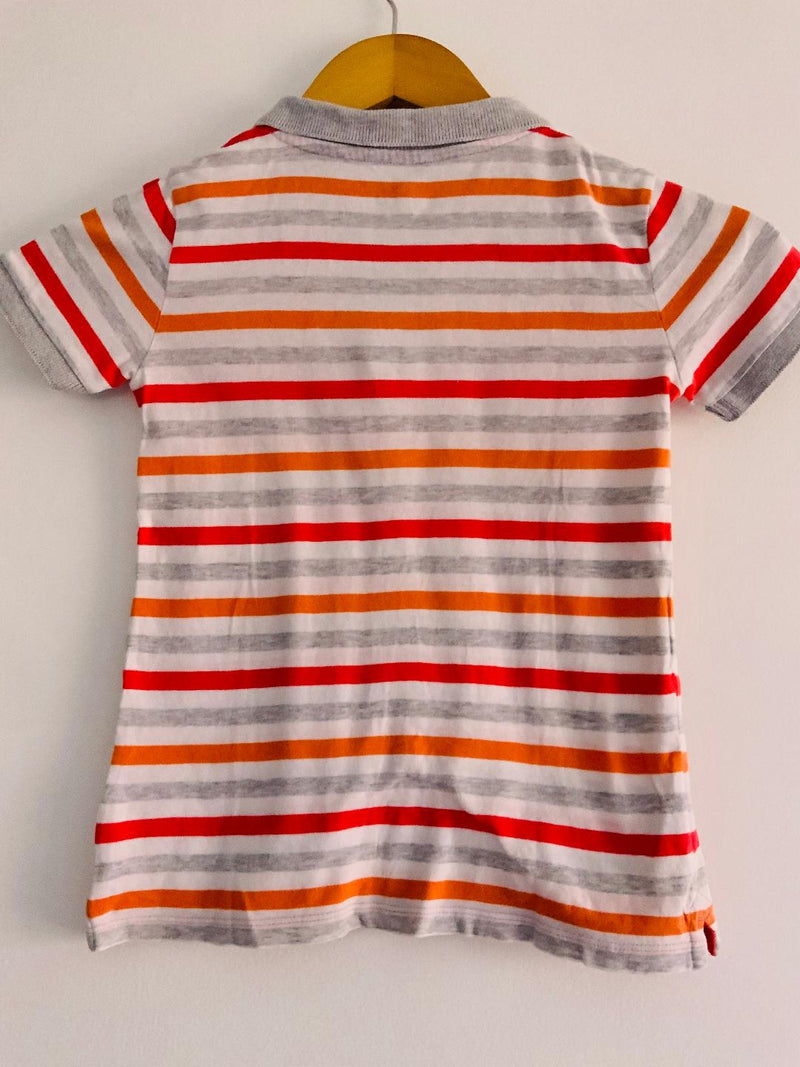 BABY FRESH Polo para niño a rayas. Talla 4