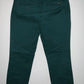 ESPRIT Pantalón casual en dril color verde. Talla 8
