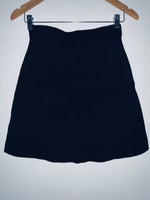 ZARA Falda corta en A con ribetes en contraste. Talla XS