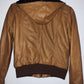 LIZARCK LEATHER Chaqueta en cuero con capota. Talla S*