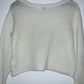 H&M Sweater tejido crema. Talla 10