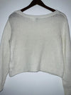 H&M Sweater tejido crema. Talla 10