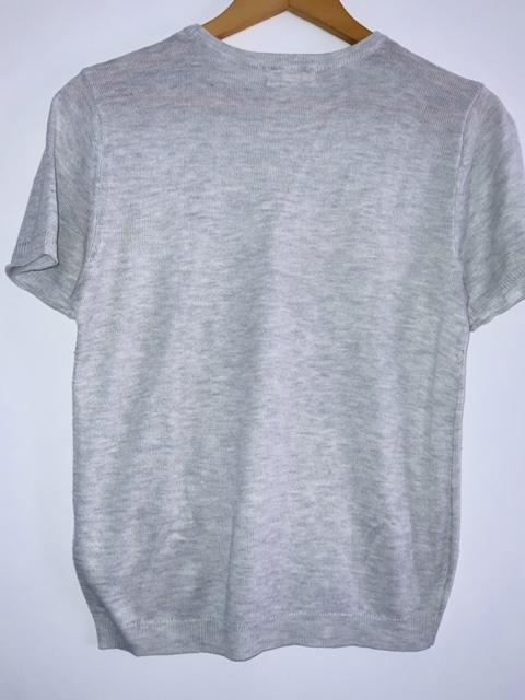 H&M Camiseta tejida manga corta. Talla XS