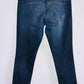 EXPRESS Jean cinco bolsillos con bigotes de gato. Talla 10R* Americana