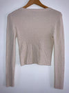 STRADIVARIUS Sweater básico corto.Talla M