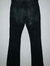 MANGO Jean bota Flare color negro. Talla 38