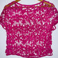 KIMCHI BLUE Top Blonda manga corta. Talla M