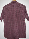 ARTURO CALLE Camisa manga corta a cuadros. Talla XL