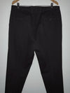 DOCKERS Pantalón negro en dril para hombre . Talla 36 x 32