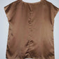 BLUSA En tela satinada. Talla S