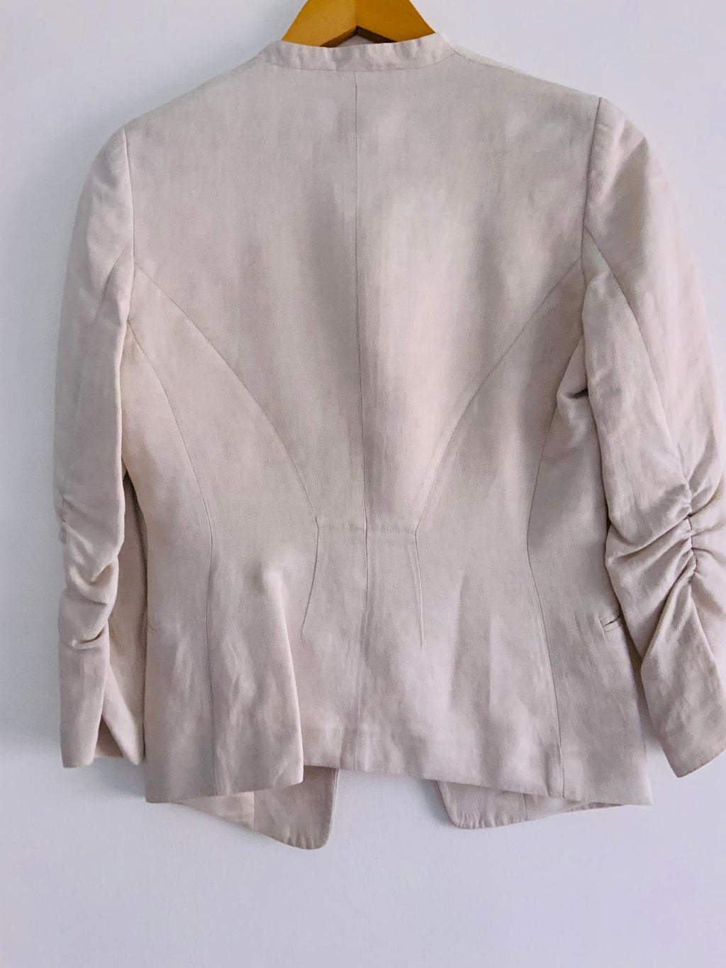 H&M Chaquetilla para mujer en lino. Talla 4 ( XS )