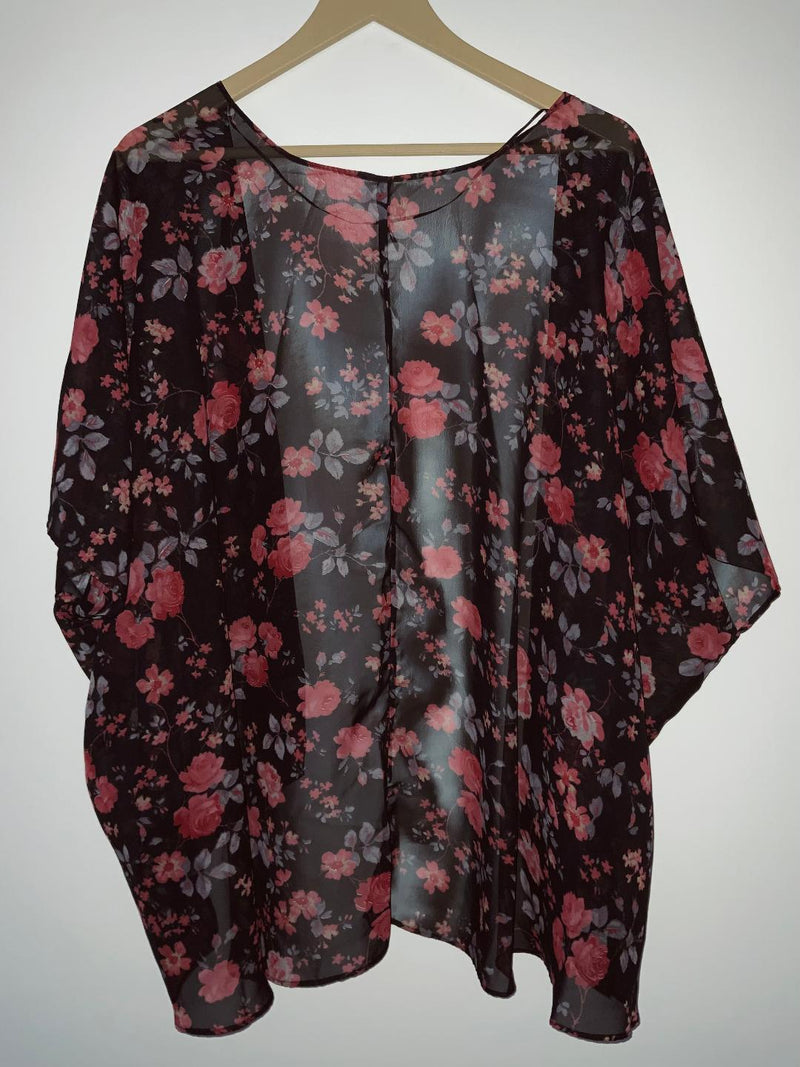 ARKITECT Wrap en Chiffon estampado flores. Talla S