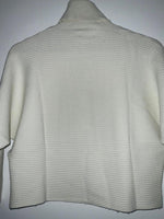 NAF NAF Sweater tejido cuello tortuga acanalado. Talla S