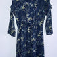 ESPRIT Vestido en plumeti estampado. Talla M*