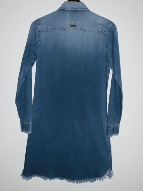 CHEVIGNON Vestido en chambray. Talla 8