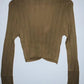 DAHLA Sweater cerrado con nudo. Talla M