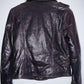 MANGO Chaqueta tipo Biker en cuero. Talla S