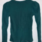 STRADIVARIUS Camiseta manga larga acanalada. Talla S