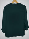 BERSHKA Blusa escote cruzado para mujer. Talla M