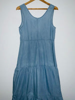 ARKITECT Vestido largo en chambray. Talla L