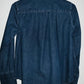 BANANA REPUBLIC Blusa en chambray con alforzas. Talla S