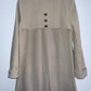 CHAQUETA Larga silueta tipo gabardina. Talla M