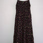 VESTIDO Largo estampado miniprint. Talla S/M*
