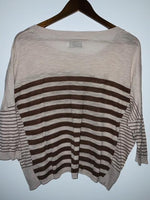 GEF Sweater Liviano a Rayas. Talla L