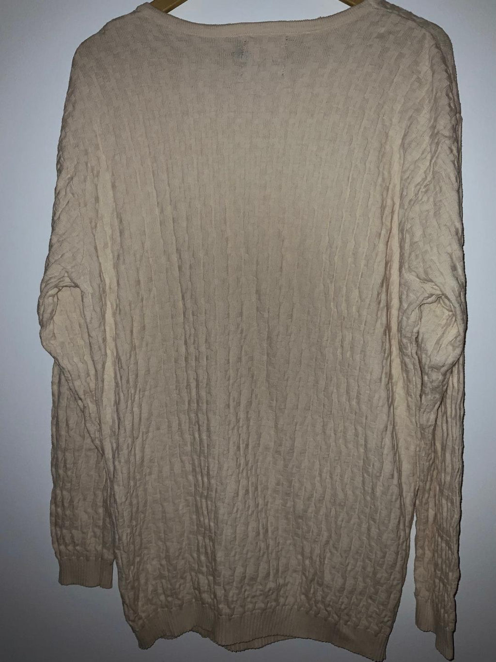 POLO CLUB Sweater para hombre tejido con textura. Talla L