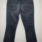 AMERICAN EAGLE Jean cinco bolsillos semi flare . Talla 4 Regular*