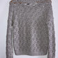 STUDIO F Sweater Tejido calado con lurex. Talla S