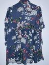 AGUSTINA Bluson camisero estampado flores. Talla S