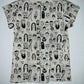 CRASH Camiseta en algodón estampada. Talla S