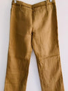 BASEMENT Pantalón bota recta en Ramio. Talla 8